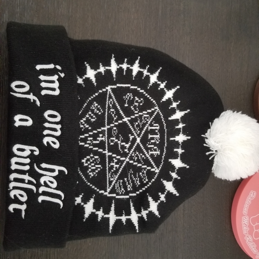 black butler pom pom beanie